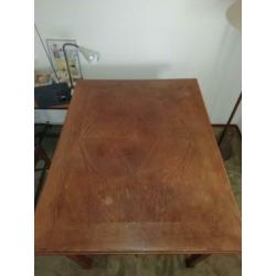 Eettafel keukentafel uitschuifbaar tot langer