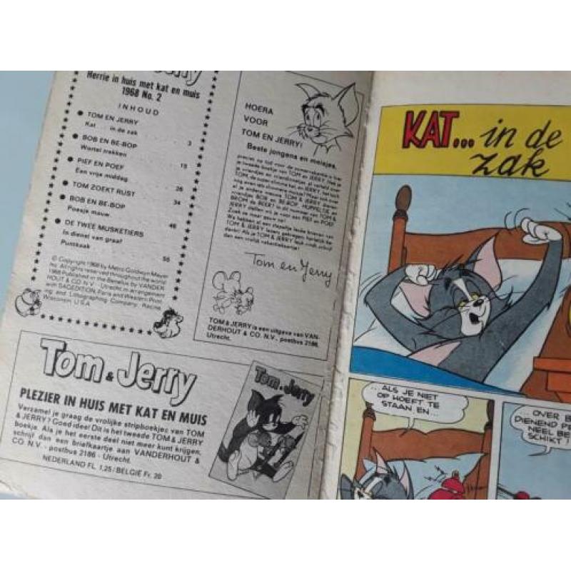 1968 : "TOM & JERRY" No. 2 (cartoons/strips)