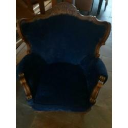 Barok fauteuil zeer gaaf!