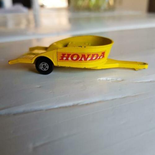 Matchbox Honda Aanwagen Motor Cycle Trailer No38