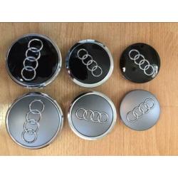 Naafdoppen Audi 57 mm 60 mm 61 mm 68 mm 69 mm 75 mm 76 mm
