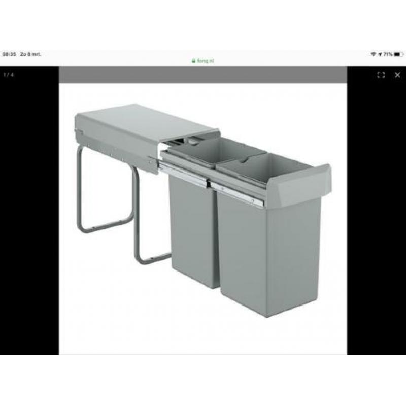 Grohe afval scheidings systeem