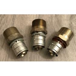 Uponor MLC puntstuk 25 x 1 (3 Stuks).