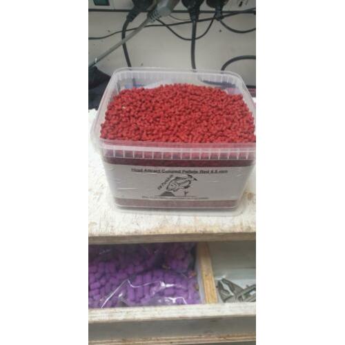 Gekleurde pellets