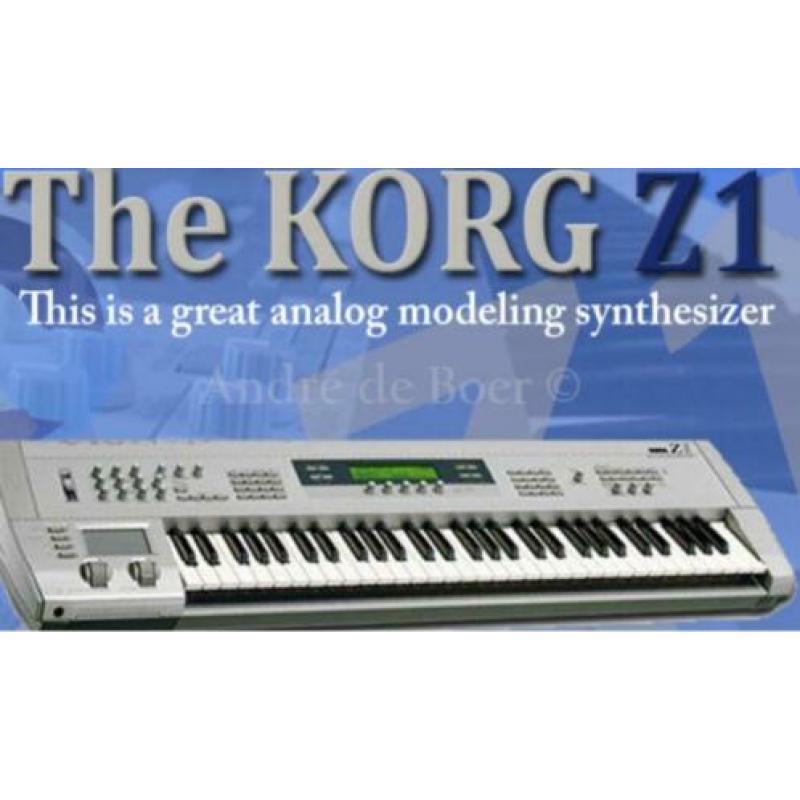 Korg Z1 synthesizer (Vintage 1995)