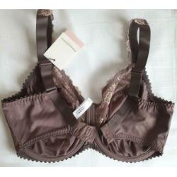 75H Prima Donna bh Plume toffee taupe evt string, slip NIEUW