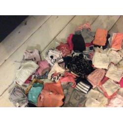 Kleding pakket meisjes tot maat 74