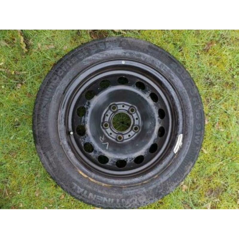 Bmw wielen met runflat banden 205 55 wr 16