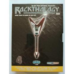 DVd - Rockthology deel 4 ( 4 dvd box set )