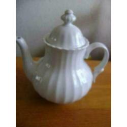 witte bavaria theepot hoogte 20 cm
