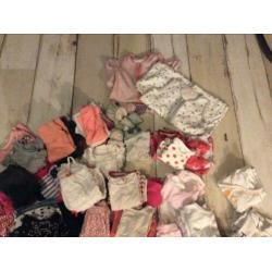 Kleding pakket meisjes tot maat 74