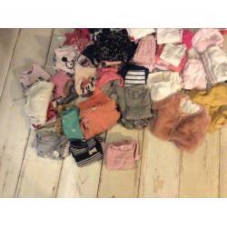 Kleding pakket meisjes tot maat 74