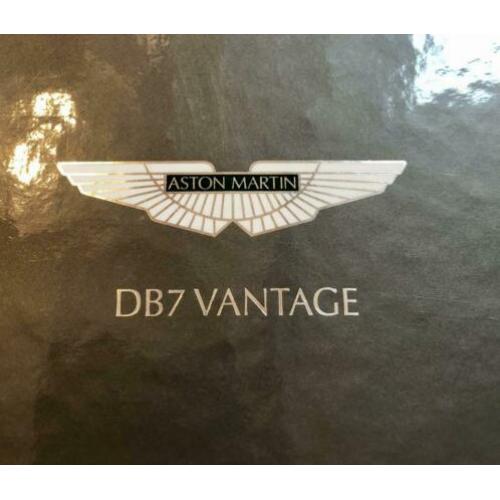 Aston Martin DB7 Vantage brochure hardcover