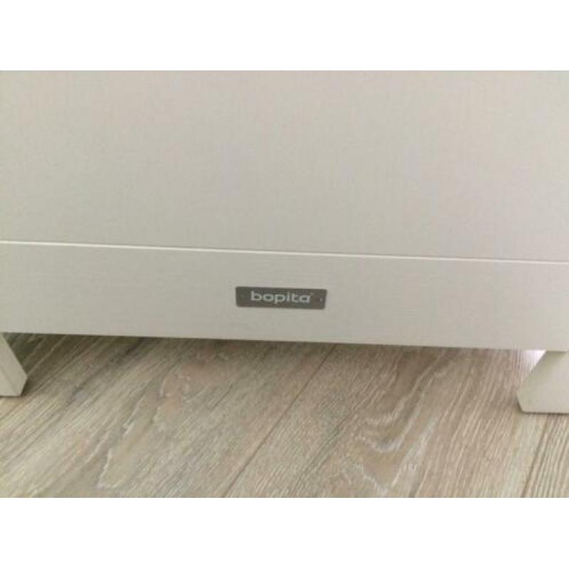 Bopita ledikant en commode wit