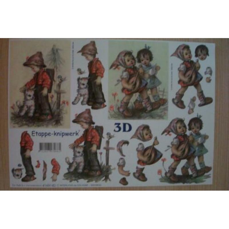 8x 3D knipvellen Serie 11