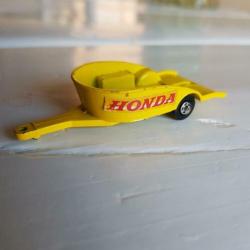 Matchbox Honda Aanwagen Motor Cycle Trailer No38