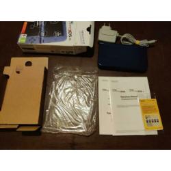 New Nintendo 3DS XL Metallic Blue compleet met oplader