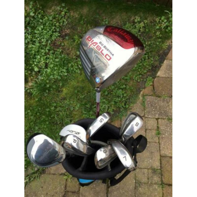 Golfset plus tas