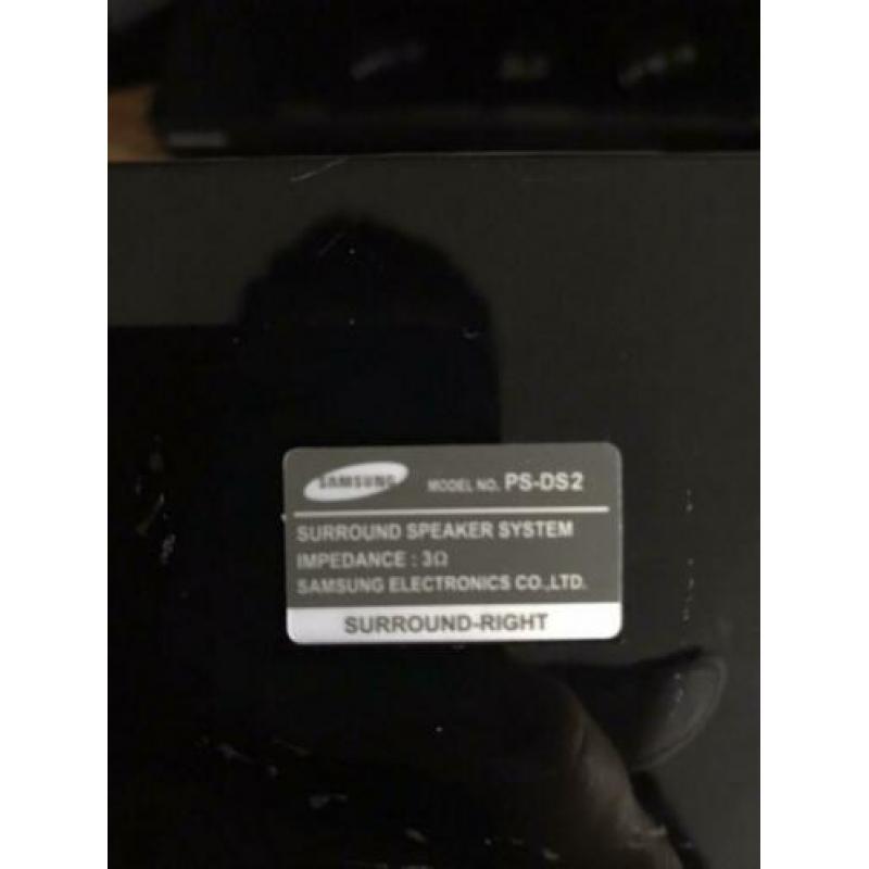 Samsung home cinema set D 5500 blu ray speler