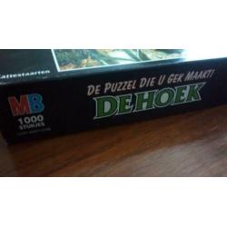 De Hoek, kattestaarten. Legpuzzel met 16 hoekstukjes