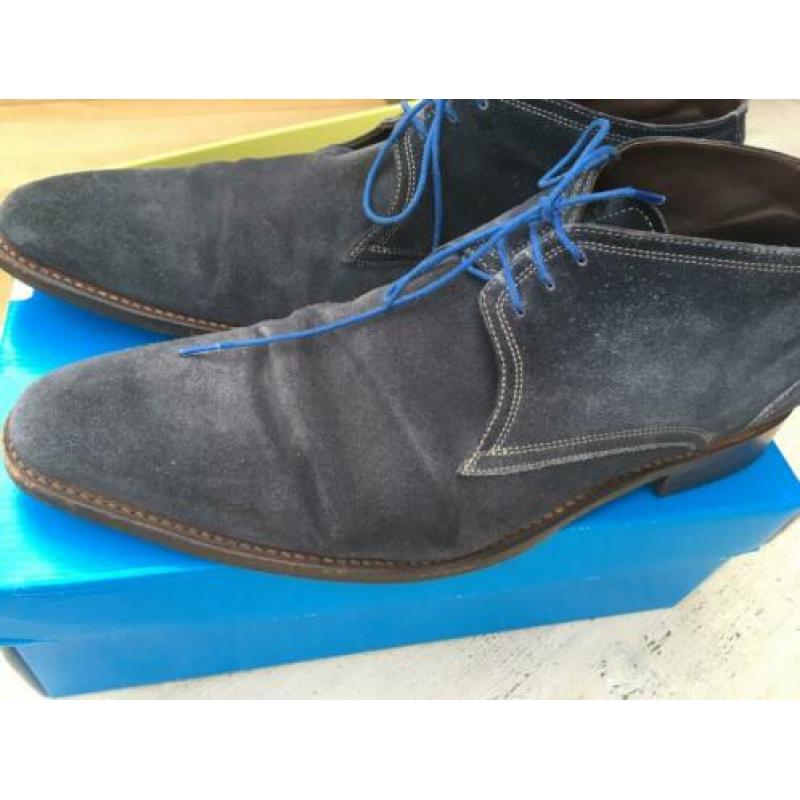 Van Bommel herenschoenen Maat 45, 10,5 Blauw