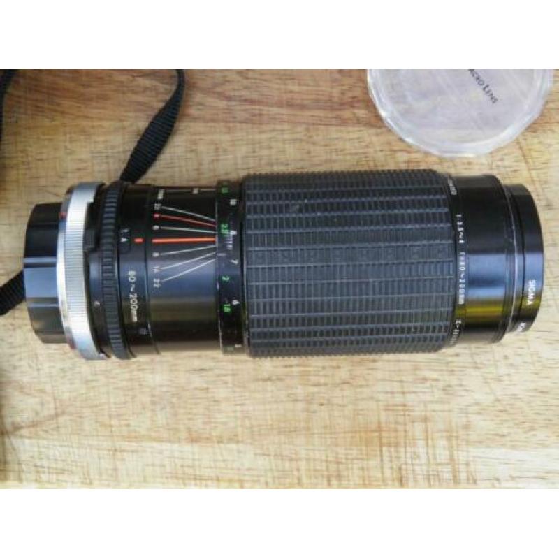 Sigma high speed 200 m, 80 - 200 mm