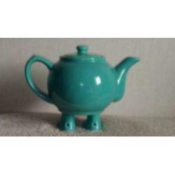 Theepot op voeten ( groen )