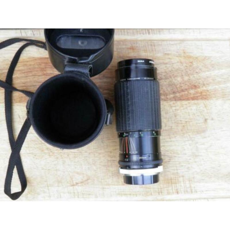 Sigma high speed 200 m, 80 - 200 mm