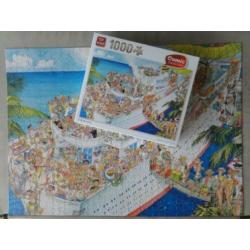 Comic collection puzzel cruise 1000 stukjes