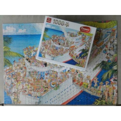 Comic collection puzzel cruise 1000 stukjes
