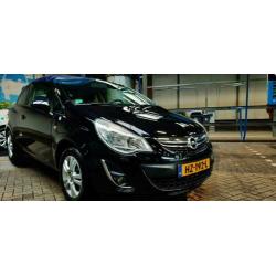 Opel Corsa 1.2 Ecoflex 2011 Zwart in nieuwstaat NAP Android