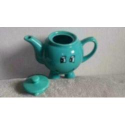 Theepot op voeten ( groen )