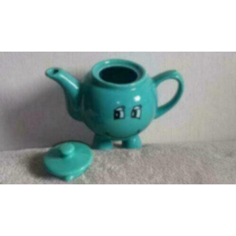 Theepot op voeten ( groen )