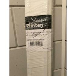 Muurplint vochtwerende mdf