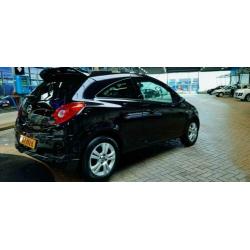 Opel Corsa 1.2 Ecoflex 2011 Zwart in nieuwstaat NAP Android