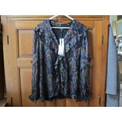 PEPE JEANS leuke Vintage afgewerkte Sweater Trui mt S NIEUW