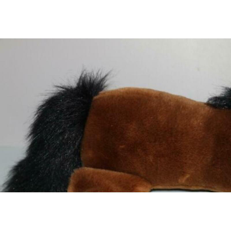 Hästens paard Toto slaapmuts knuffel bruin cadeautip