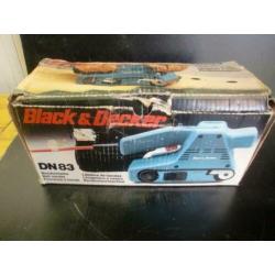 Bandschuurmachine Black & Decker