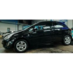 Opel Corsa 1.2 Ecoflex 2011 Zwart in nieuwstaat NAP Android