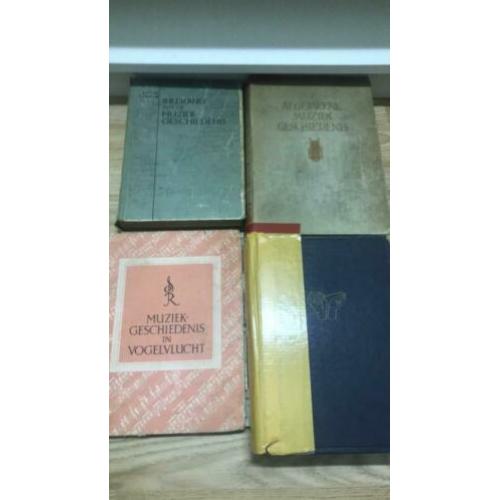 Muziek geschiedenisboeken