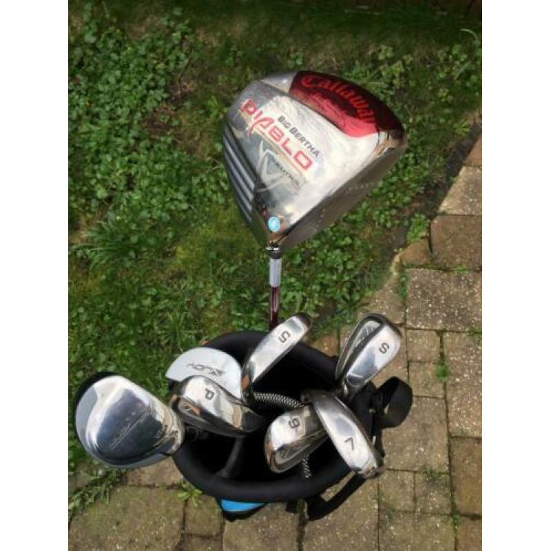 Golfset plus tas