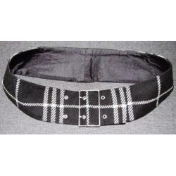 Marc Aurel Rok Maat 40/42 Zwart/wit 66% wol & Riem Top Staat