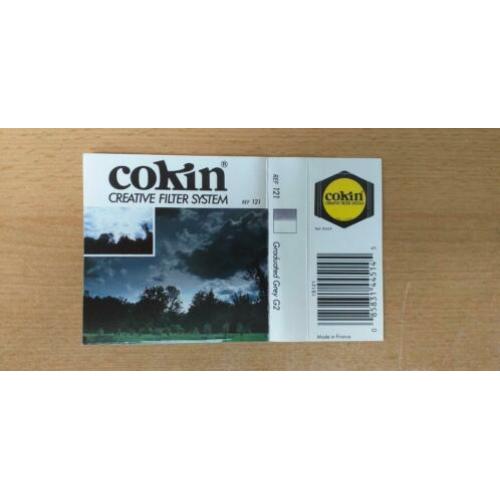 124 - Cokin Graduated Grey G2 - A121 - ND Filter - Nieuw
