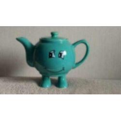 Theepot op voeten ( groen )