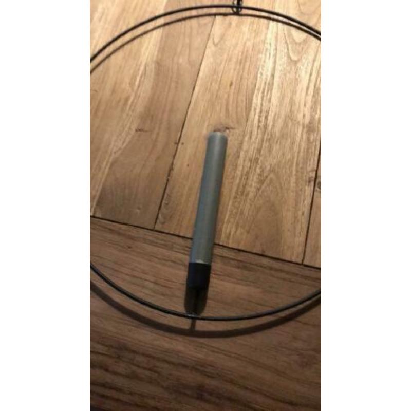 Metalen decoratie kaarsen houder, 45 cm