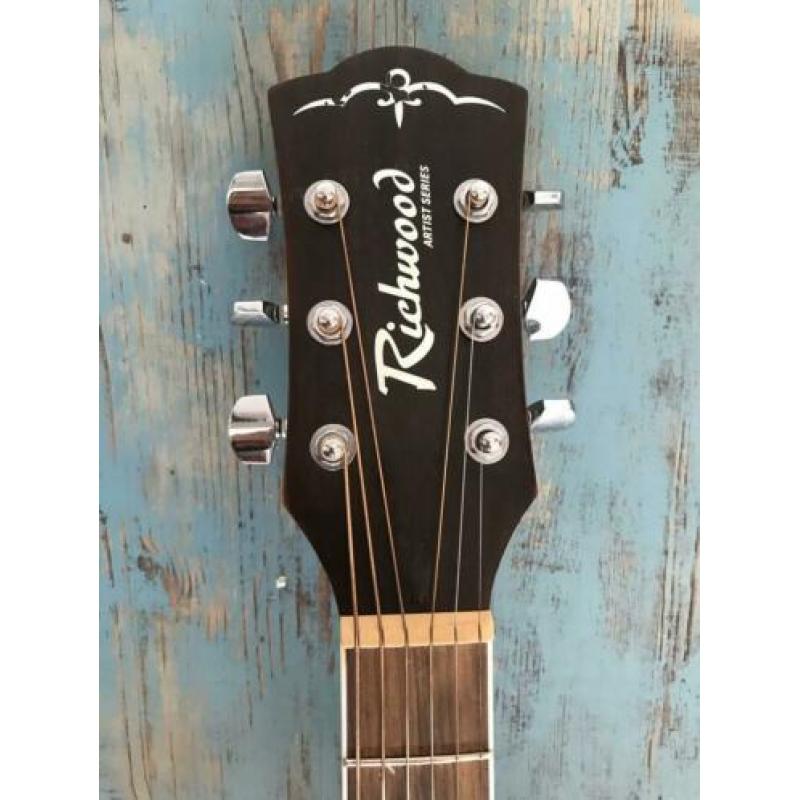 Richwood akoestische gitaar rd17c ce incl gigbag