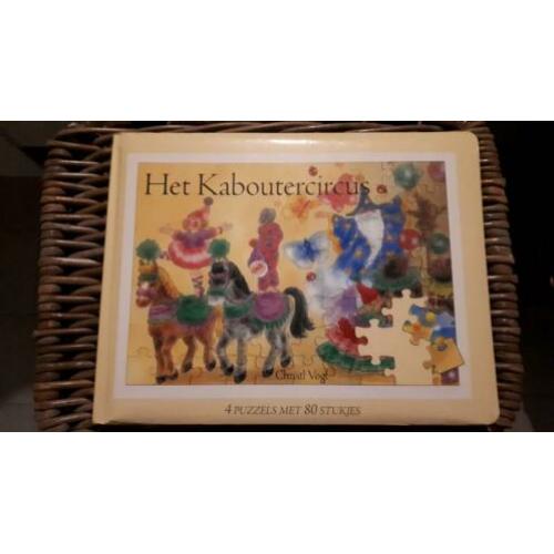 Het Kaboutercircus (boek met 4 puzzels erin)