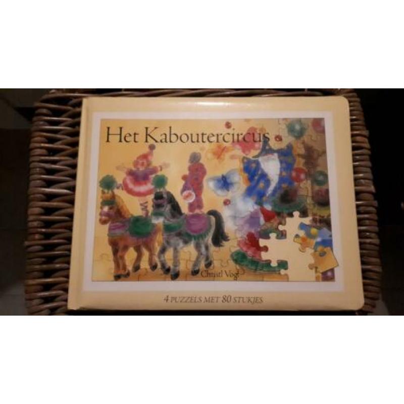 Het Kaboutercircus (boek met 4 puzzels erin)