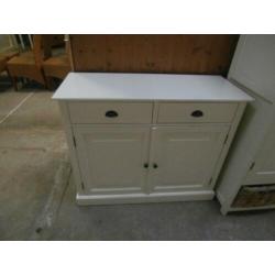Prachtige witte grenen tv kast