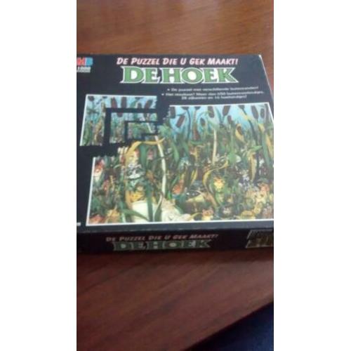 De Hoek, kattestaarten. Legpuzzel met 16 hoekstukjes